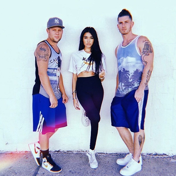 group of three people